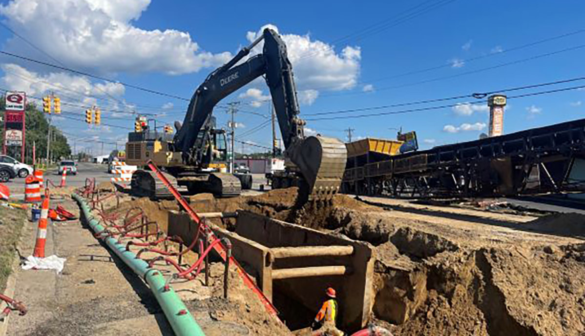 Lakewood ave construction