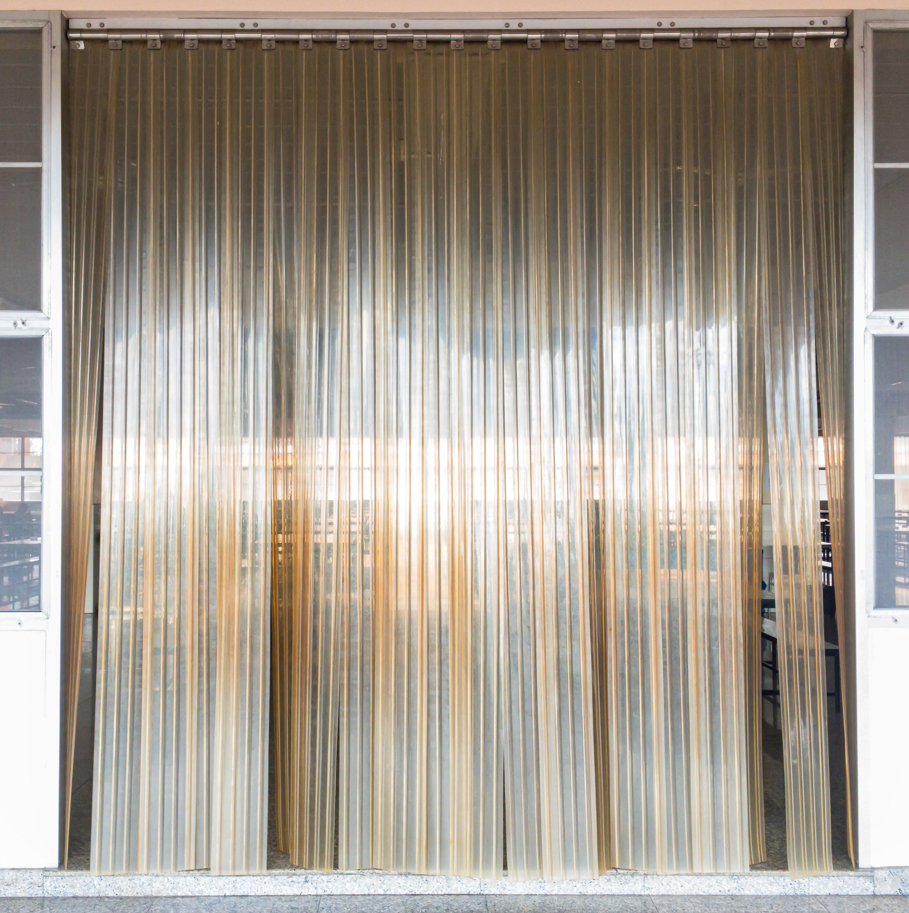 cooler strip curtains
