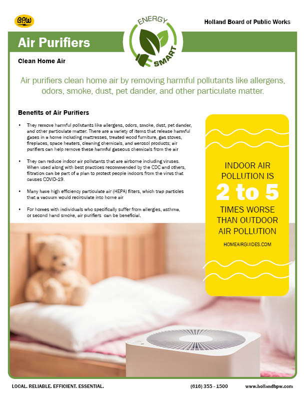 Air Purifier Fact Sheet