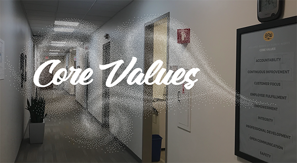 core values poster