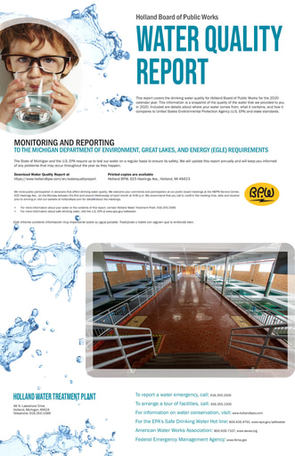 Water Quality Report 2020